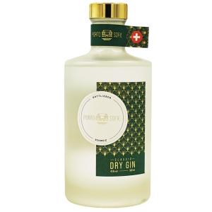 Hausgin des Hotel Porto Sofie – aromatisch, frisch und ausgewogen mit subtilen Botanicals und feiner Wacholdernote.